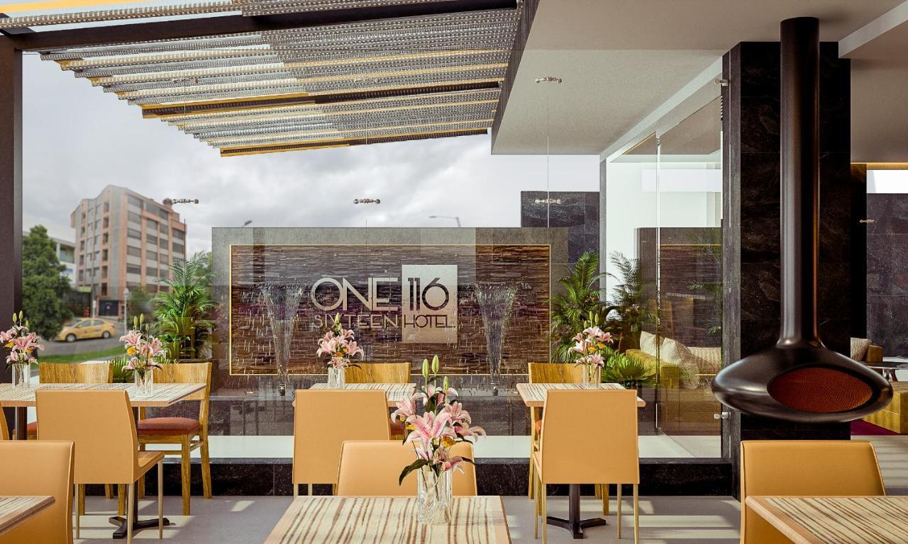 One Sixteen Hotel Bogotá Exterior foto